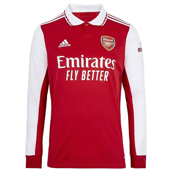 Tailandia Camiseta Arsenal 1ª Kit ML 2022 2023 Rojo